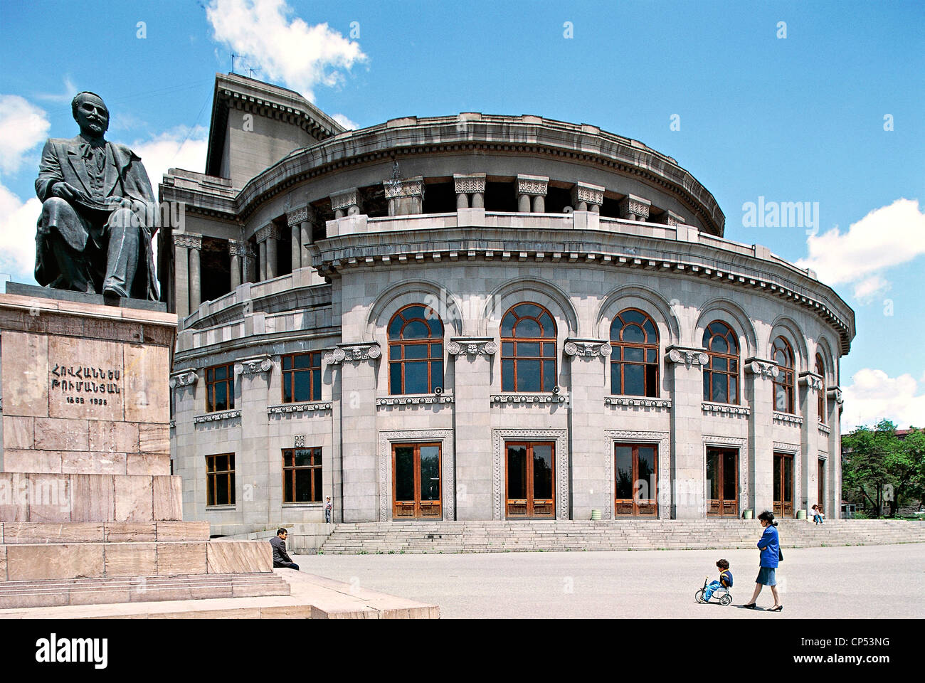 Armenia - Yerevan, the Opera House Stock Photo