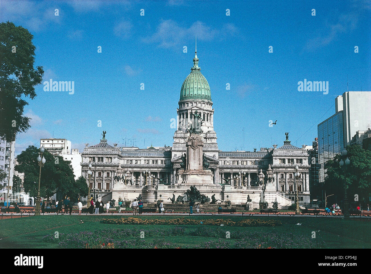 Argentina Buenos Aires Palace Of Congress Stock Photo - Alamy
