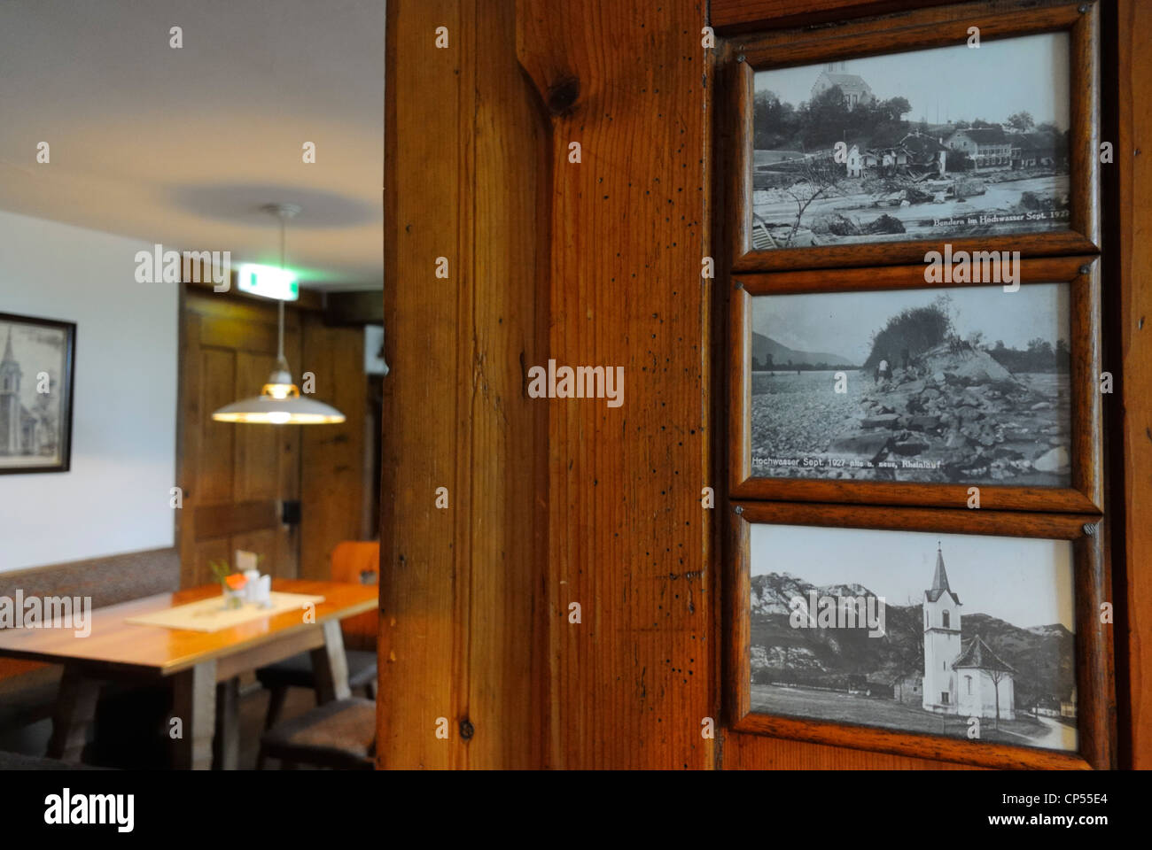 The Stern - Austrian's western most restaurant, Bangs AT Stock Photo