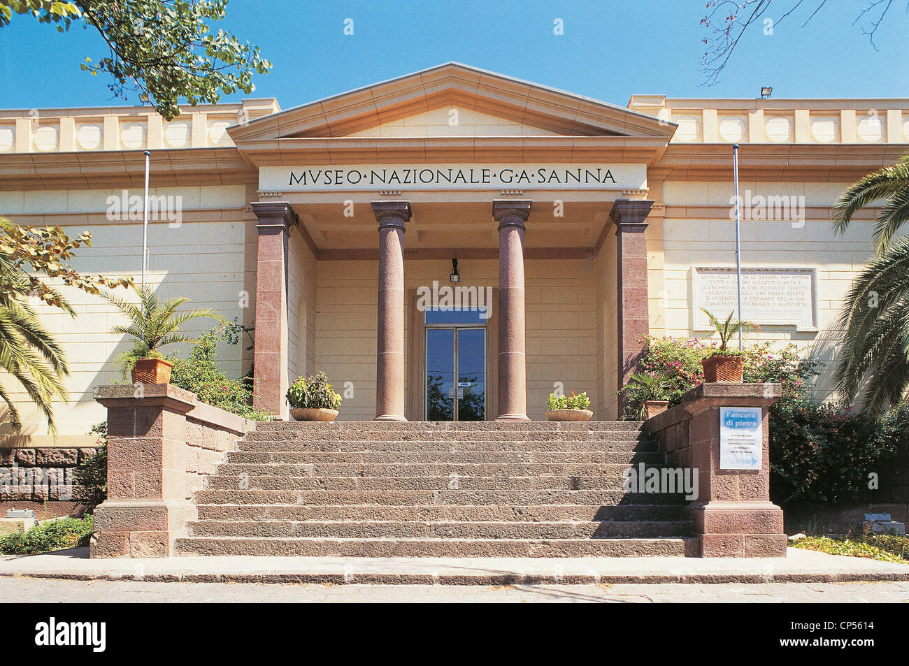 Sardinia - Sassari. Inside the Museum Sanna (National Museum Stock ...