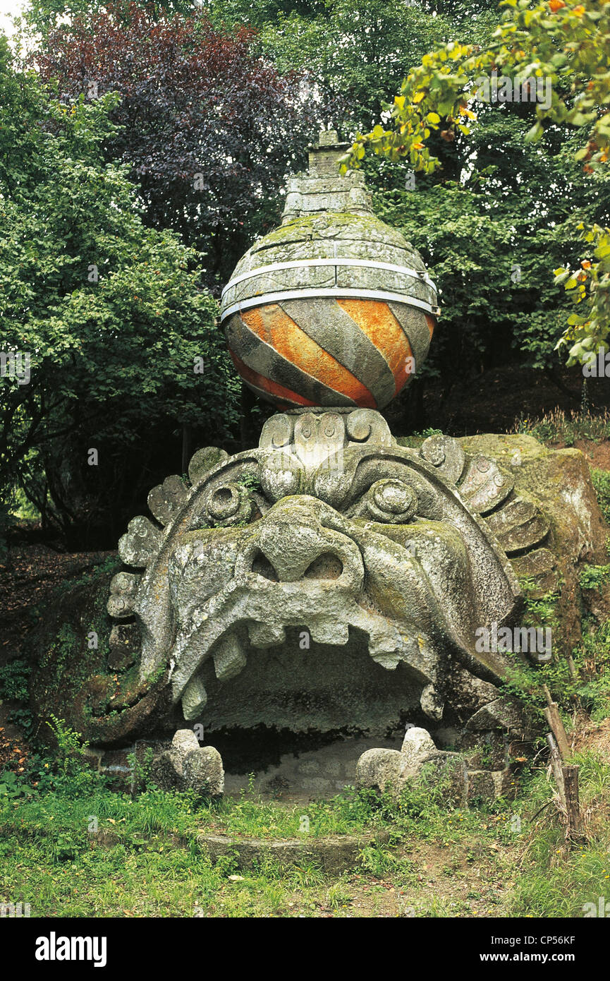 Lazio Bomarzo Monster Park Or Sacred Wood Fantastic Allegories