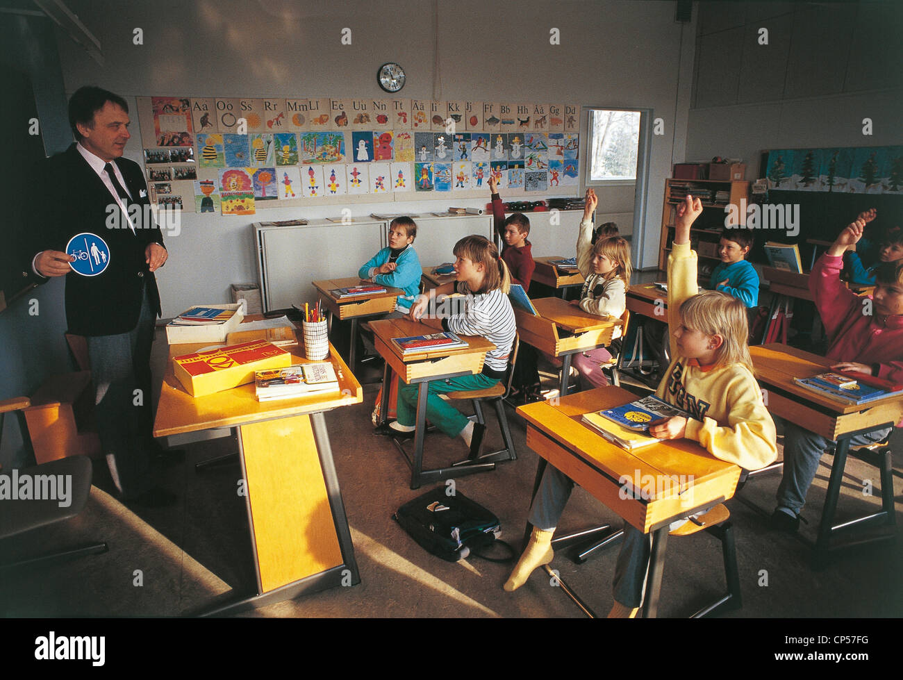 Finland Elementary School Stock Photo - Alamy