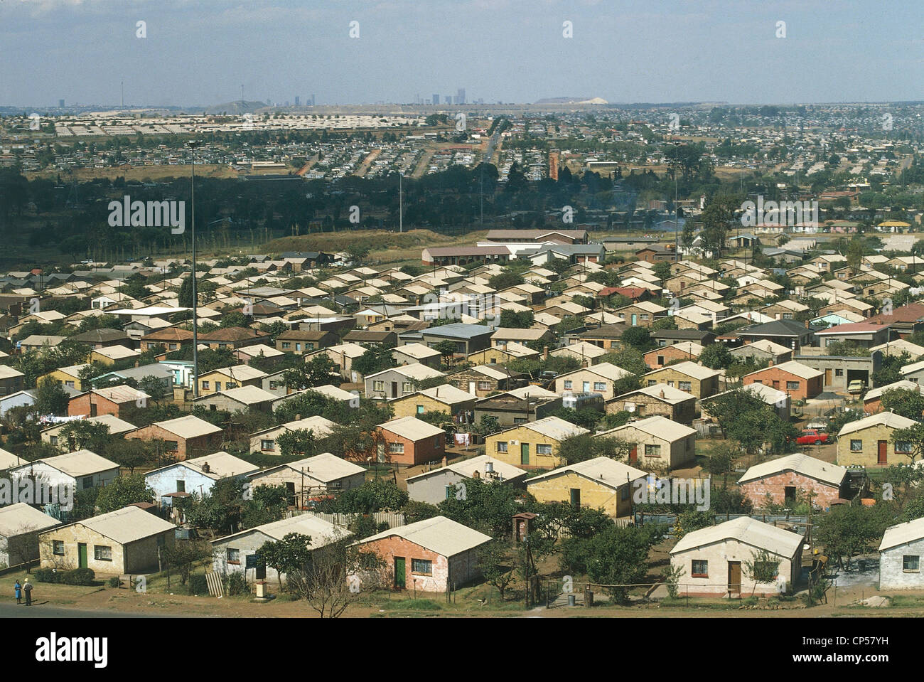 South Africa Johannesburg, Soweto homes Stock Photo Alamy