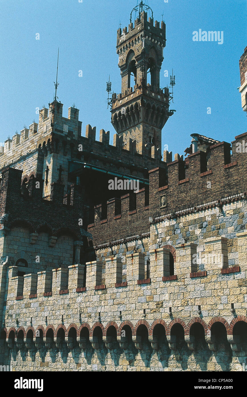 Genoa Castle Genoa Liguria Castle Mackenzie Stock Photo - Alamy