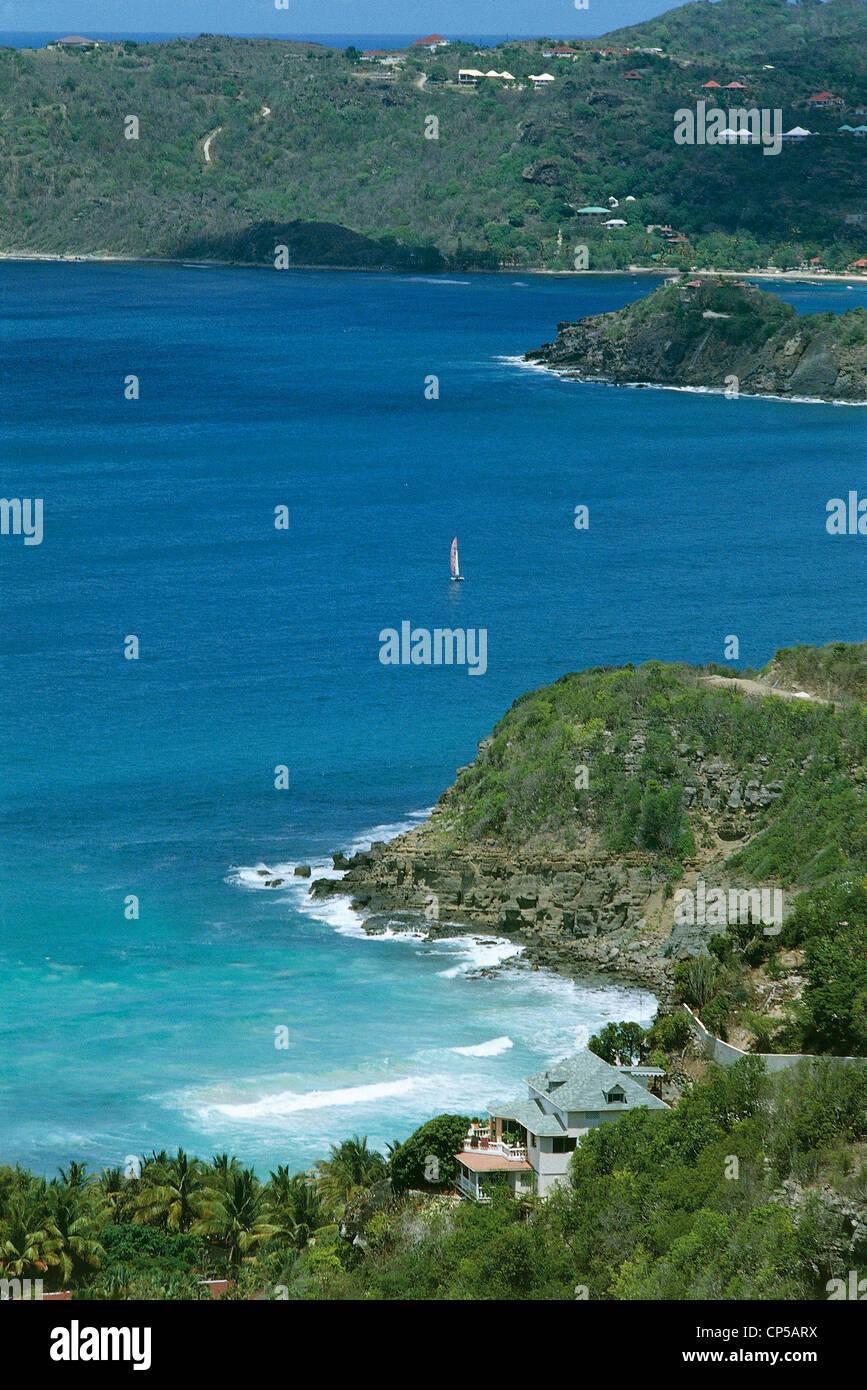 Lesser Antilles St.Barts Anse de Cayes Stock Photo Alamy