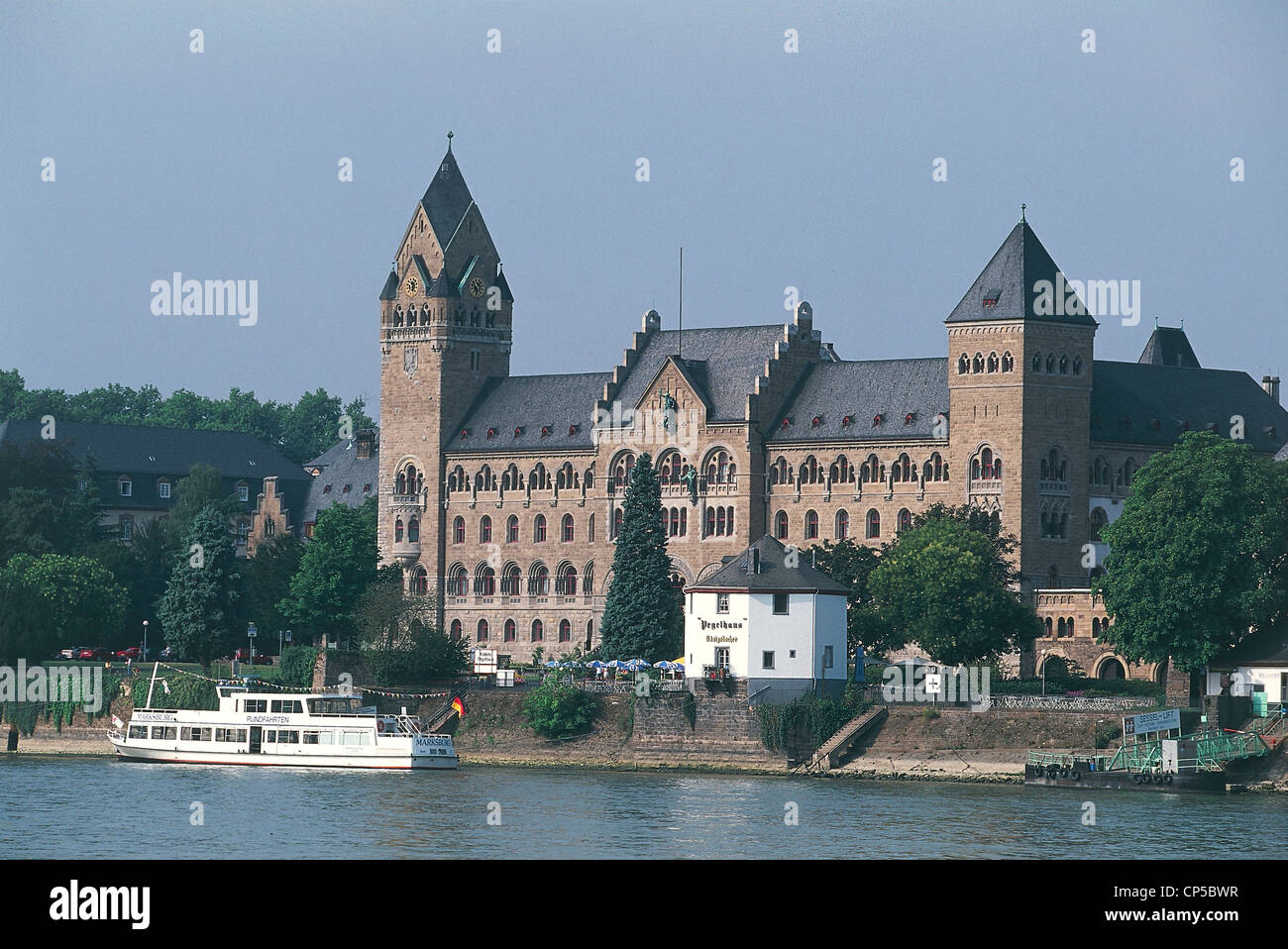 Germany - Rhineland-Palatinate (Rheinland-Pfalz) - Rhine Valley - Koblenz. Stock Photo