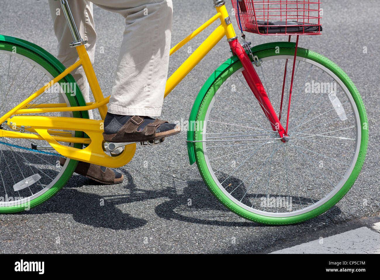 Google bicycle hi-res stock photography 