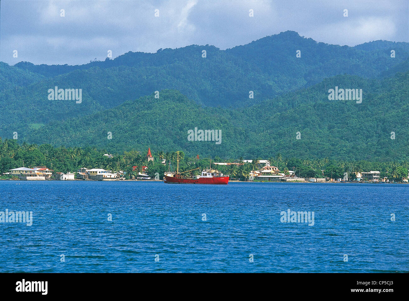Portsmouth Dominica And The Prince Rupert Bay Stock Photo Alamy