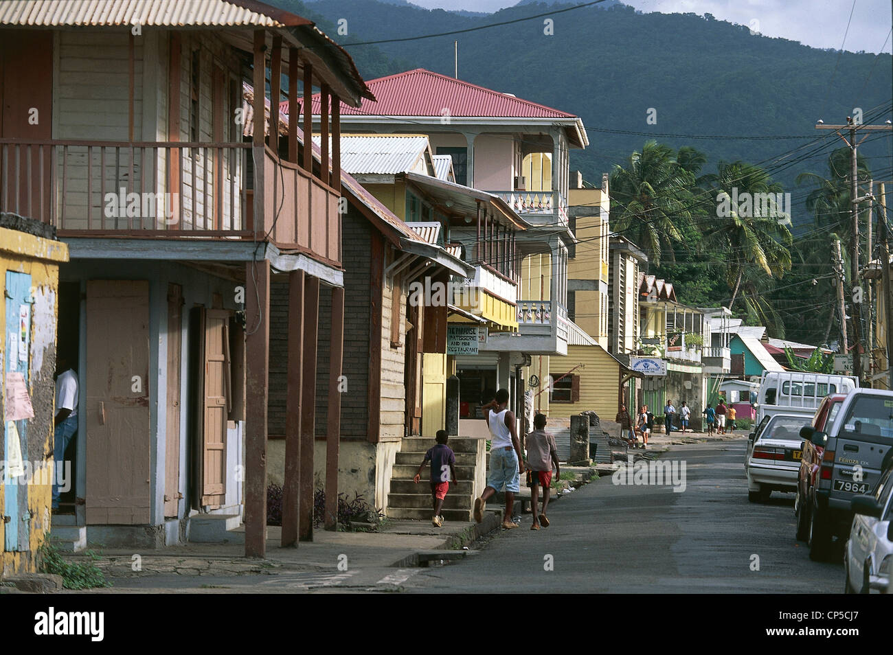 Dominica Saint Portsmouth Stock Photo Alamy