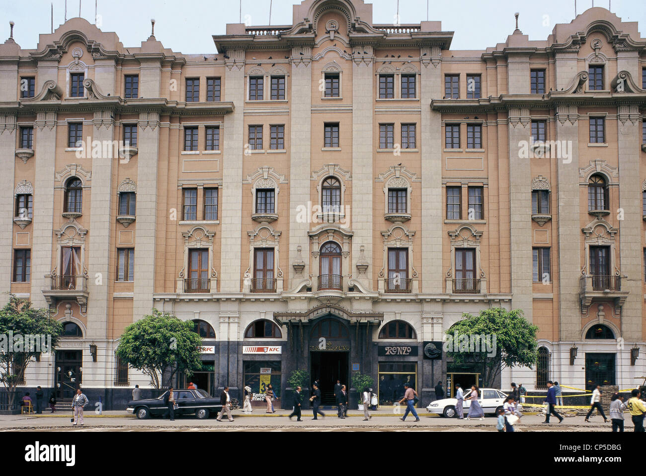 Peru 'Lima Hotel Bolivar Stock Photo