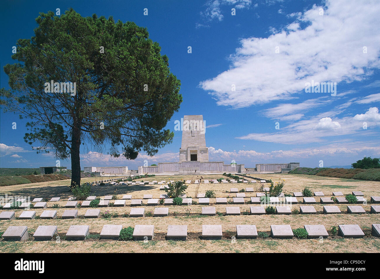 Turkey Gallipoli Peninsula Cemetery Of Lone Pine Stock Photo