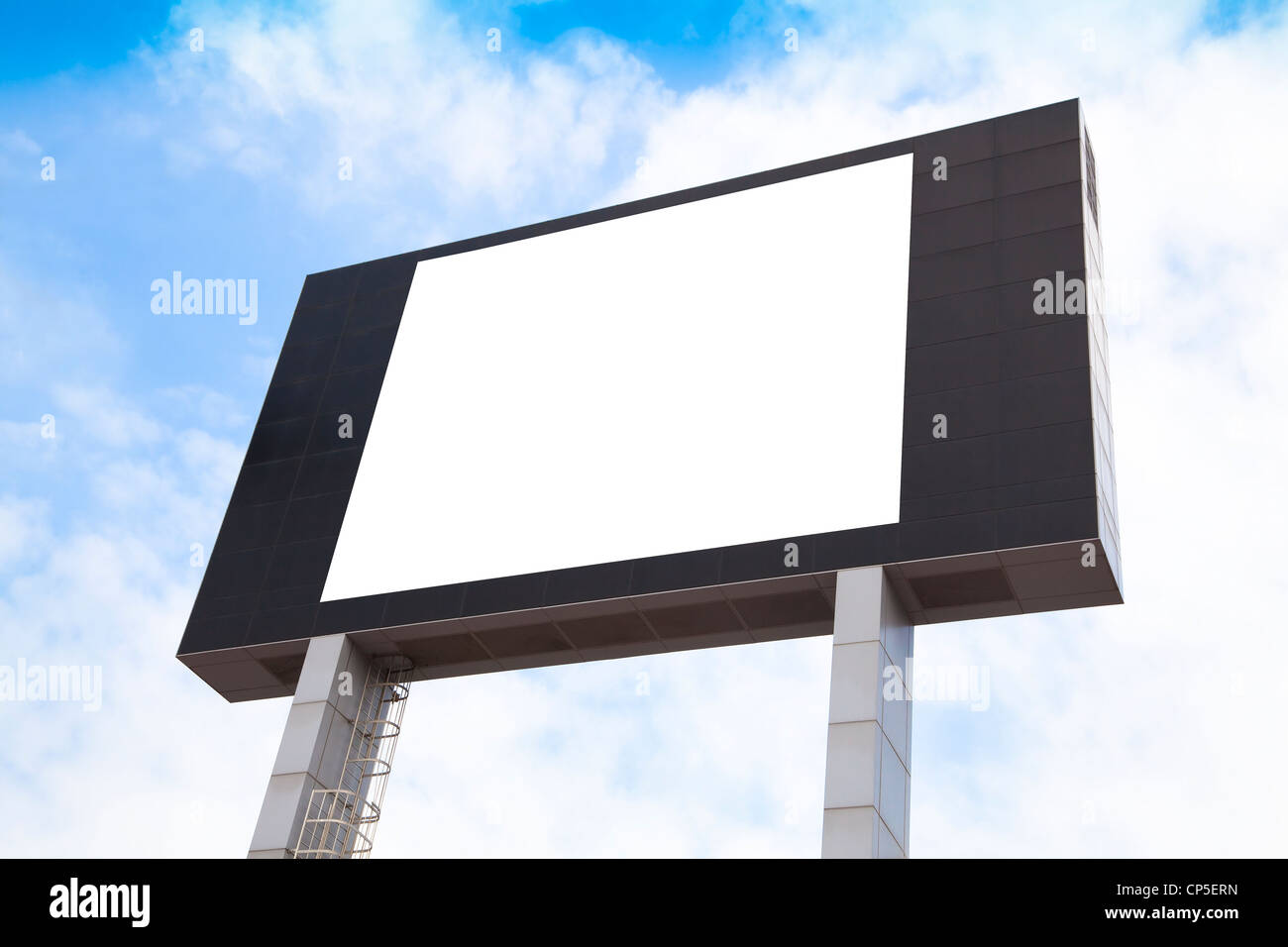 Blank multimedia billboard with space for advertisement Stock Photo