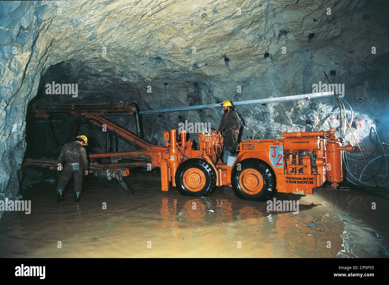 LOMBARDY uranium mine Stock Photo