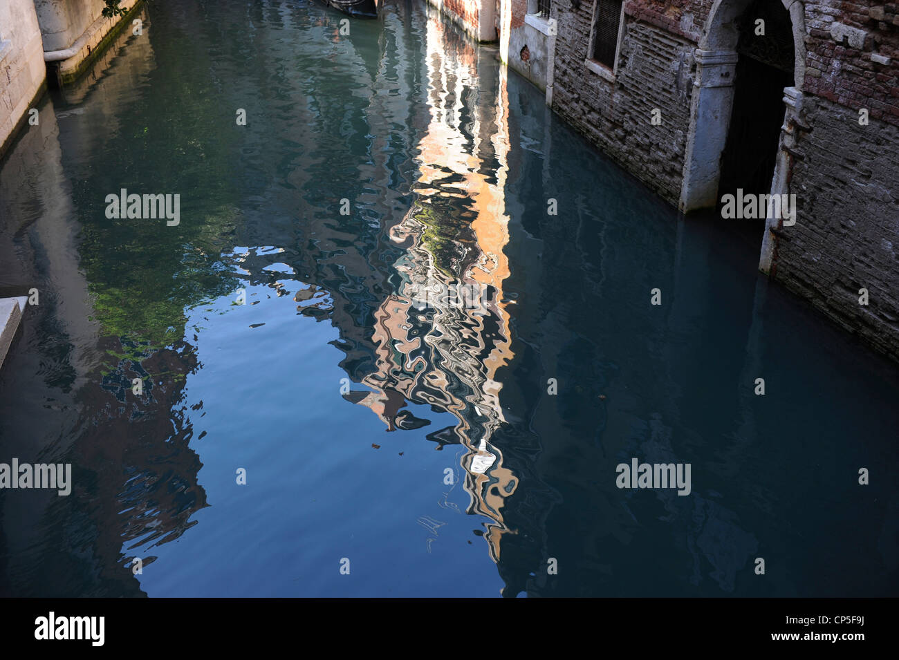 One of the many canals in Venice, Italy Stock Photo Alamy
