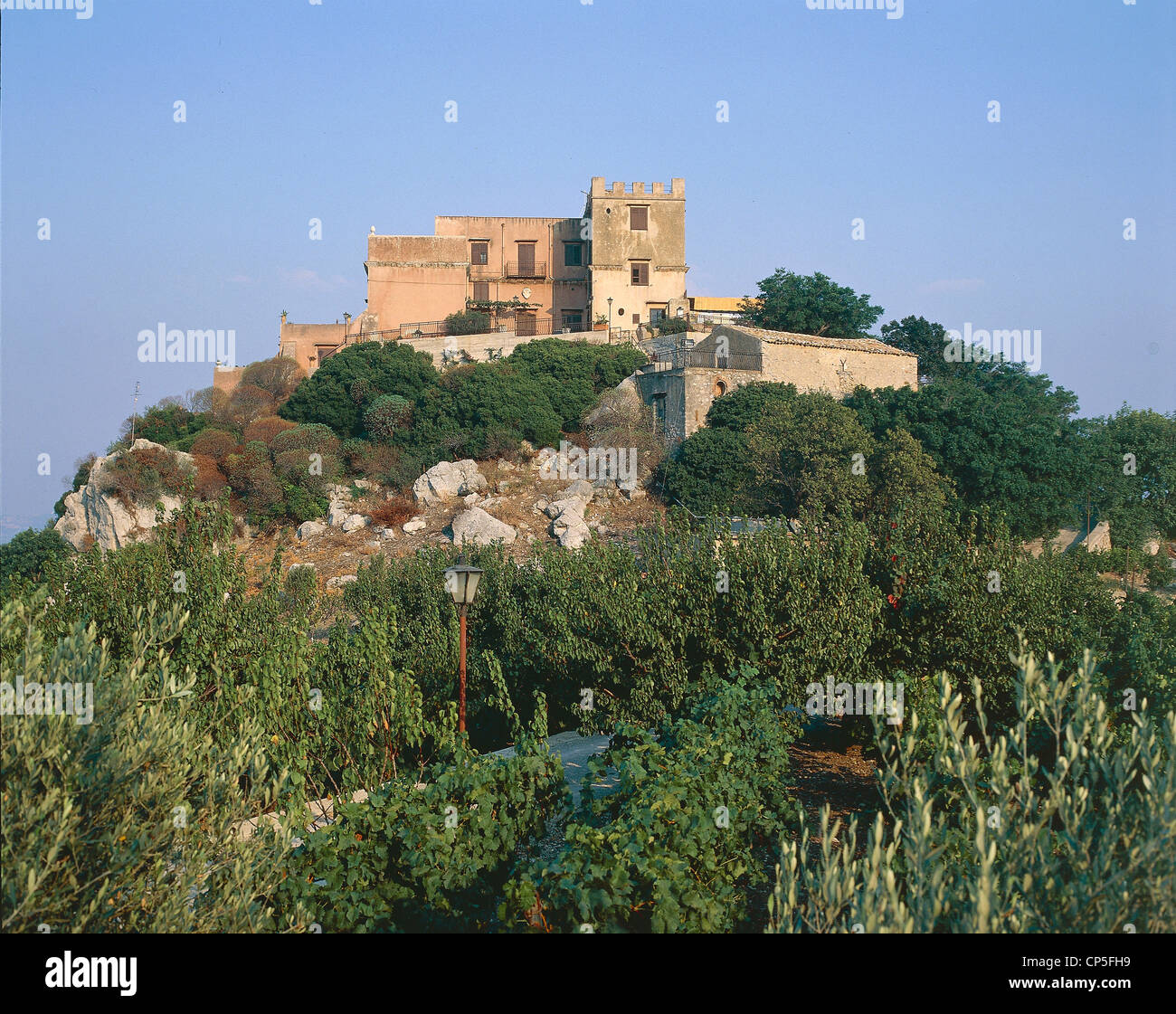 Sicily - Sciara (Pa) Stock Photo