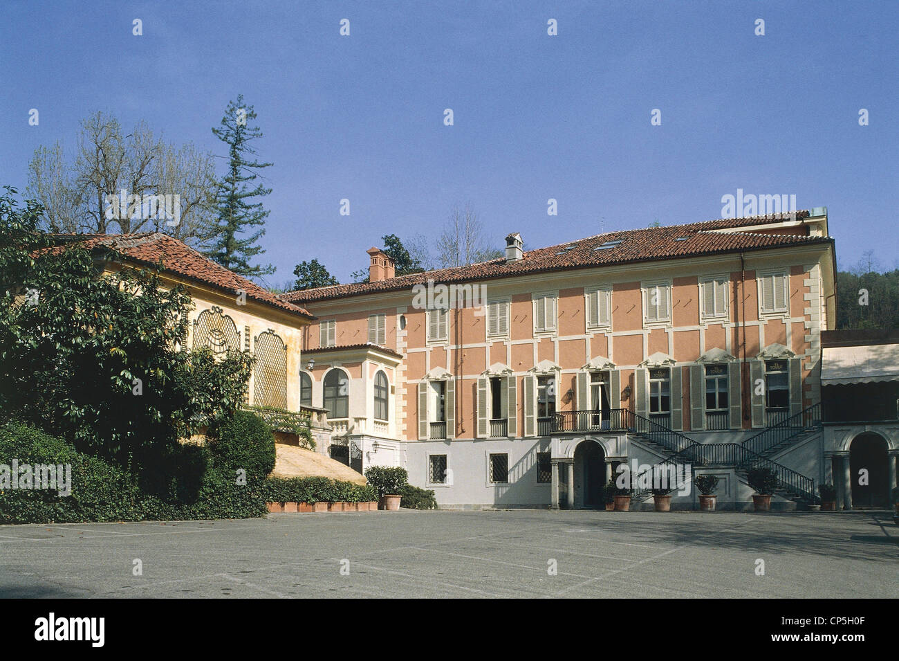 Piedmont Turin. Villa Sassi, Patrician Villa Hotel and Restaurant
