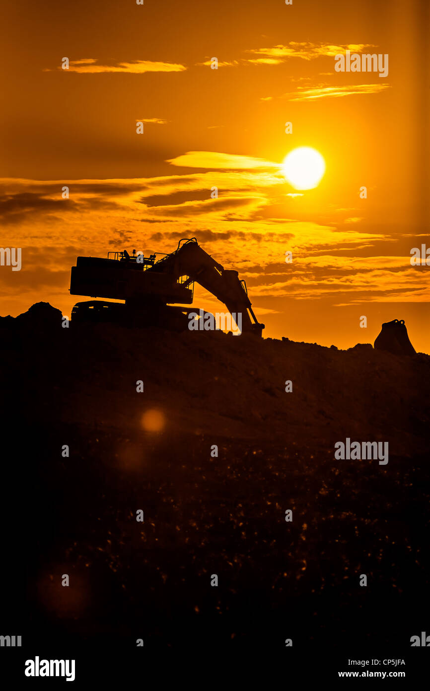 Construction of neu motorway in Germany Stock Photo Alamy