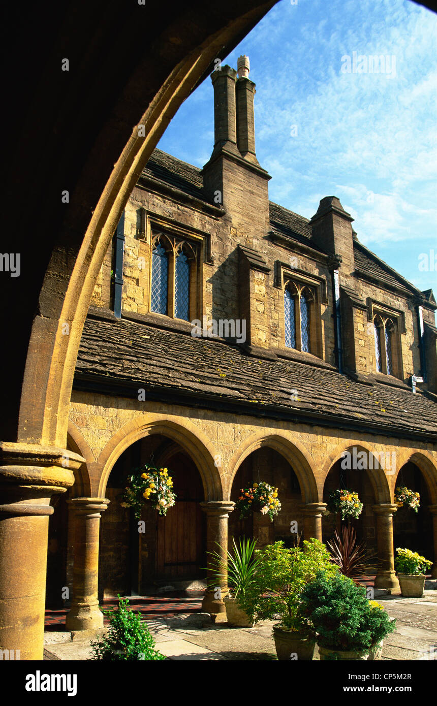 England, Somerset, Sherborne, St.Johns' Almhouse Stock Photo Alamy