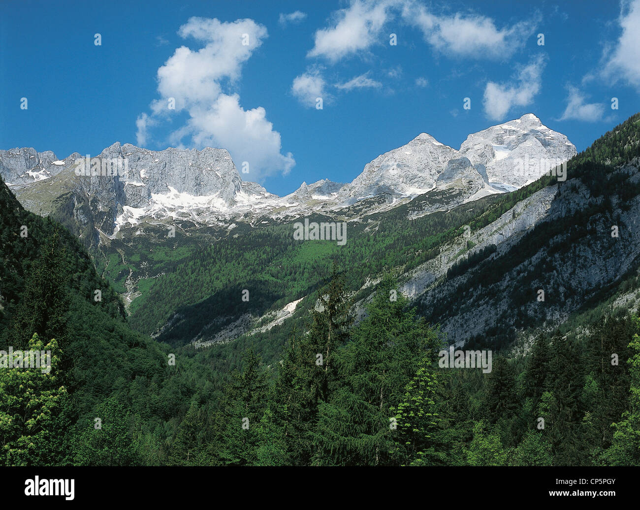 Slovenia - Triglav National Park (Triglav Narodni Park). Stock Photo