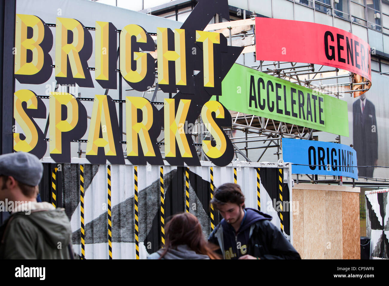 Bright Sparks, a photo journalism project to document life around the Elephant and Castle, in London, UK. Stock Photo