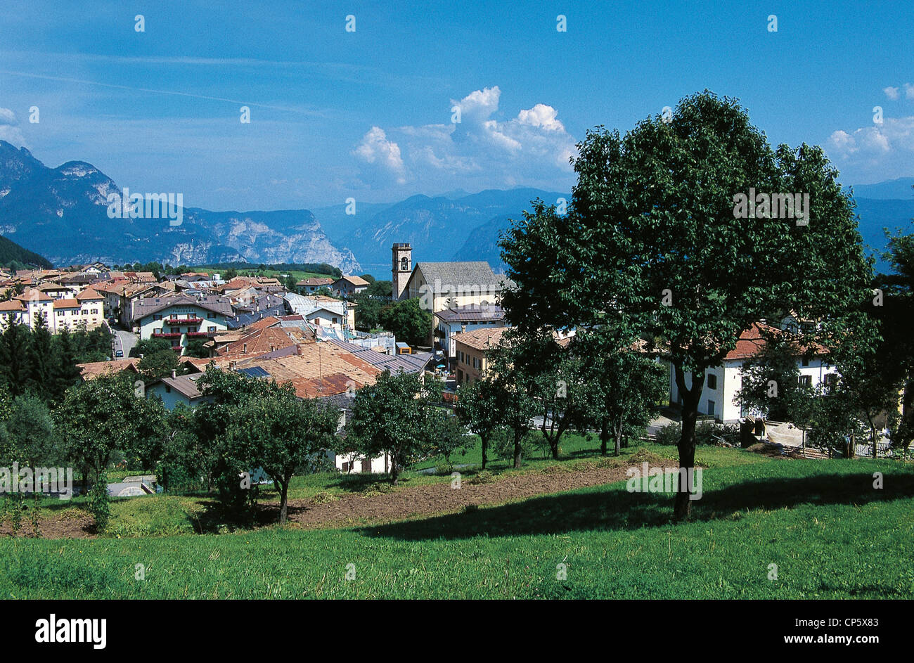 Trentino-Alto Adige - Fai (Tn). Stock Photo