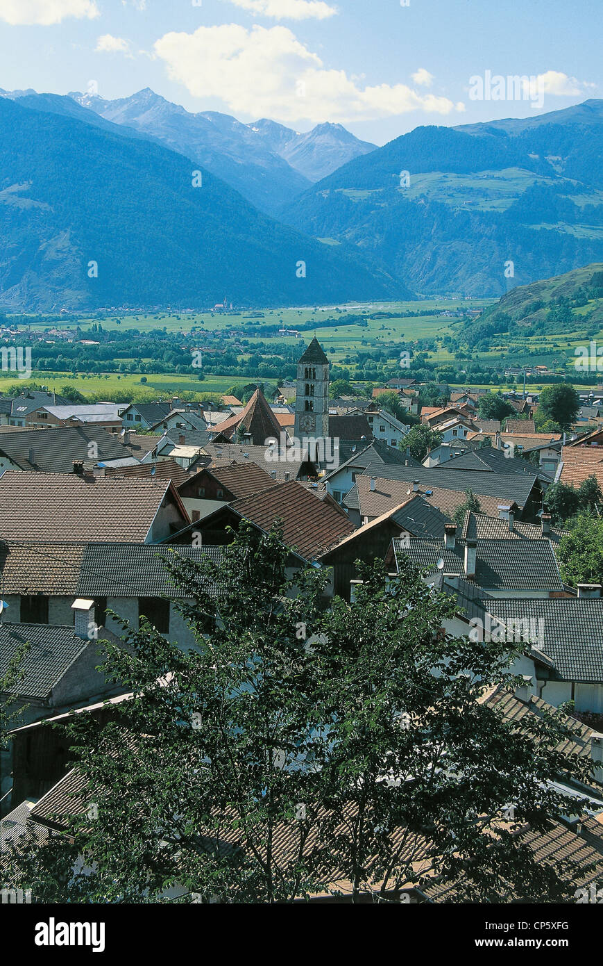 Trentino Alto Adige, Val Venosta, Sluderno (BZ) Stock Photo