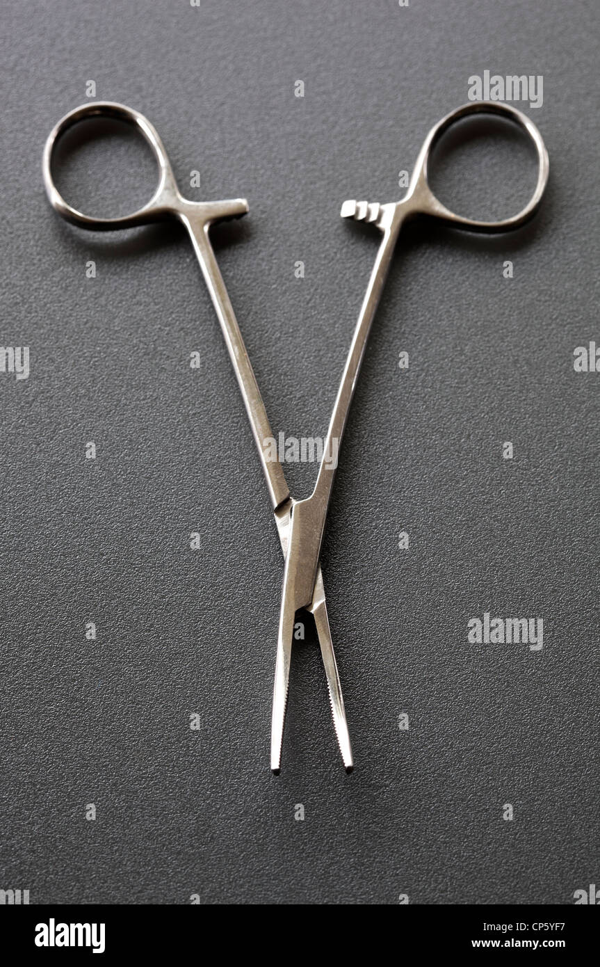 Surgical Staple Pliers or Specialist Scissors Stock Photo - Alamy