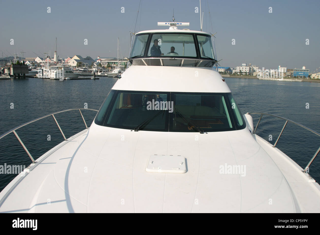Toyota 'Ponam 45' yacht, in Tokyo bay, Japan Stock Photo Alamy