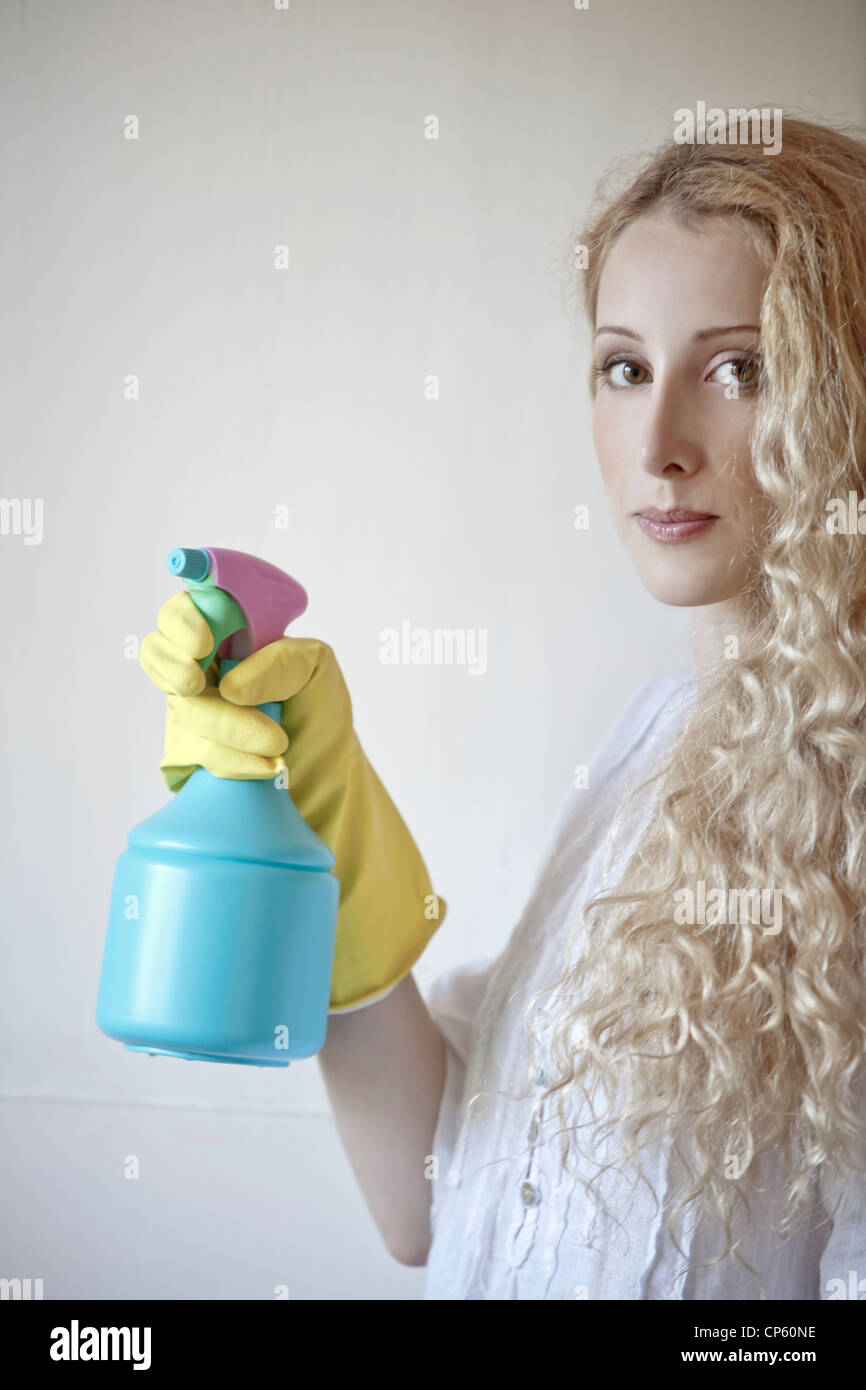 Household chores women hi-res stock photography and images - Alamy