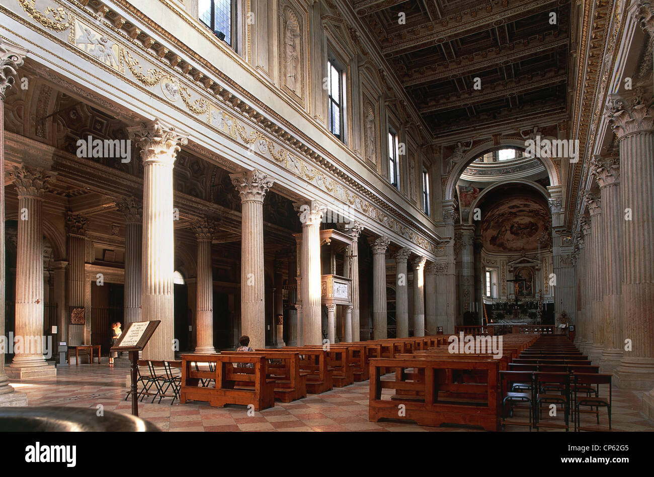 Lombardy - Mantova (World Heritage Site by UNESCO, 2008). The Cathedral of St. Peter, ext. Stock Photo