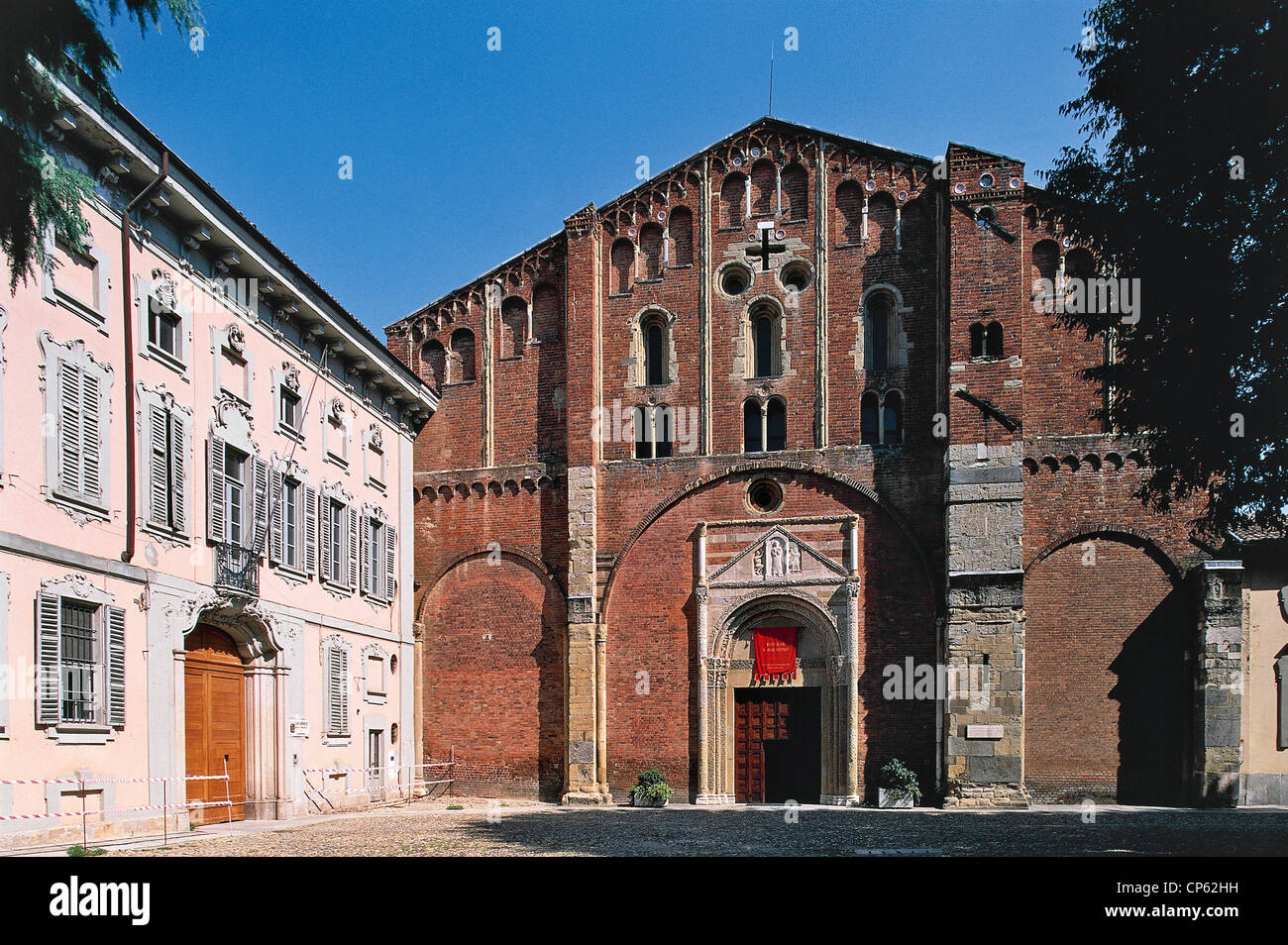 Lombardia - Pavia, Church of San Pietro in Ciel d'Oro (1117-1132). Stock Photo