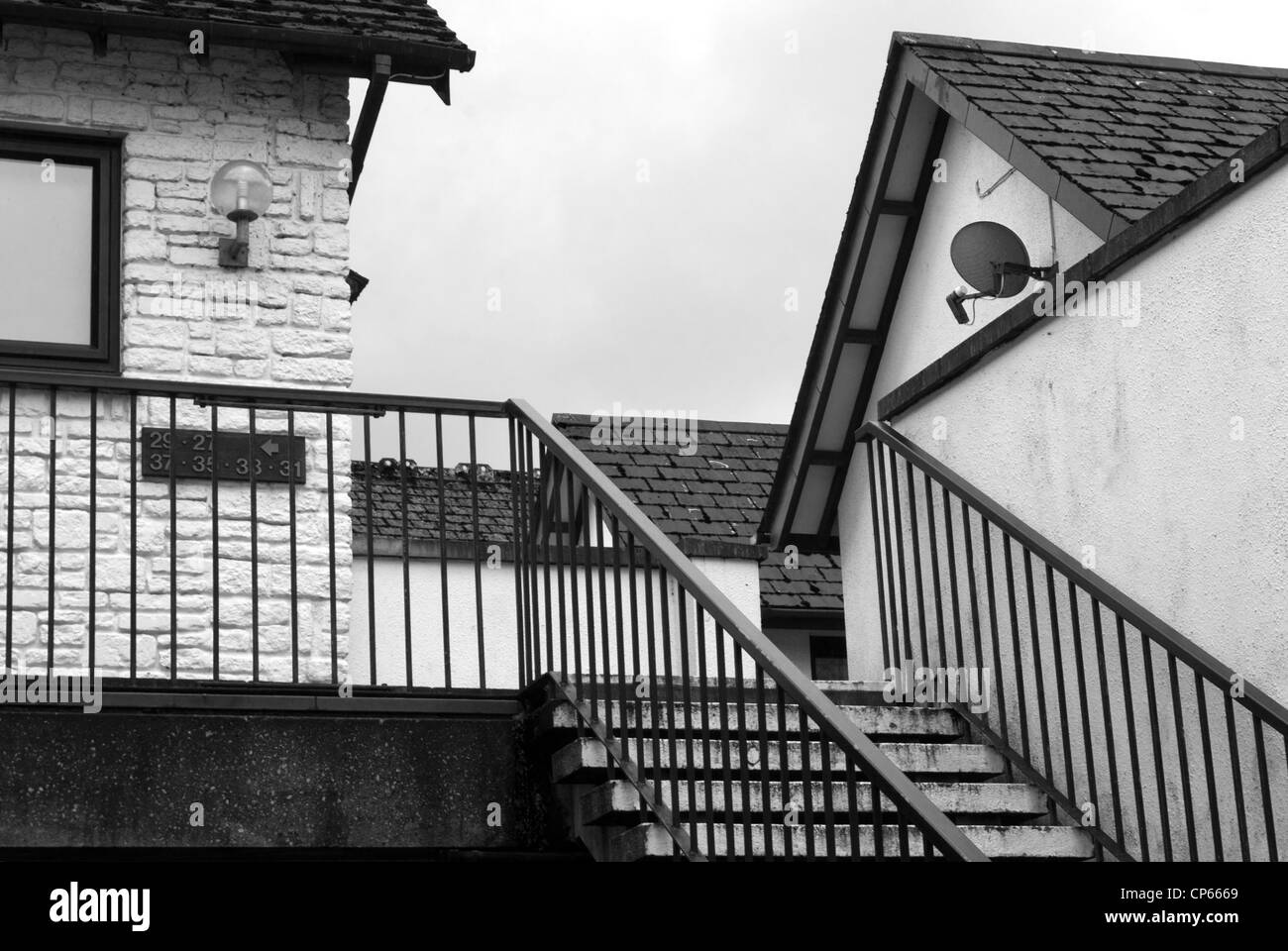 An urban view Black and White Stock Photos & Images - Alamy