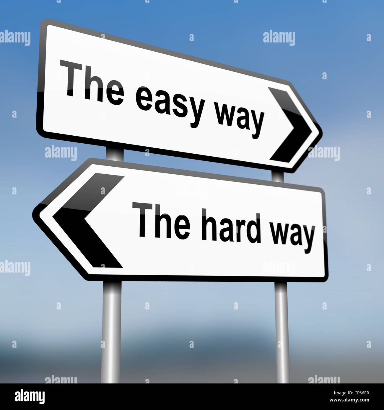 Choose the path Stock Photo - Alamy