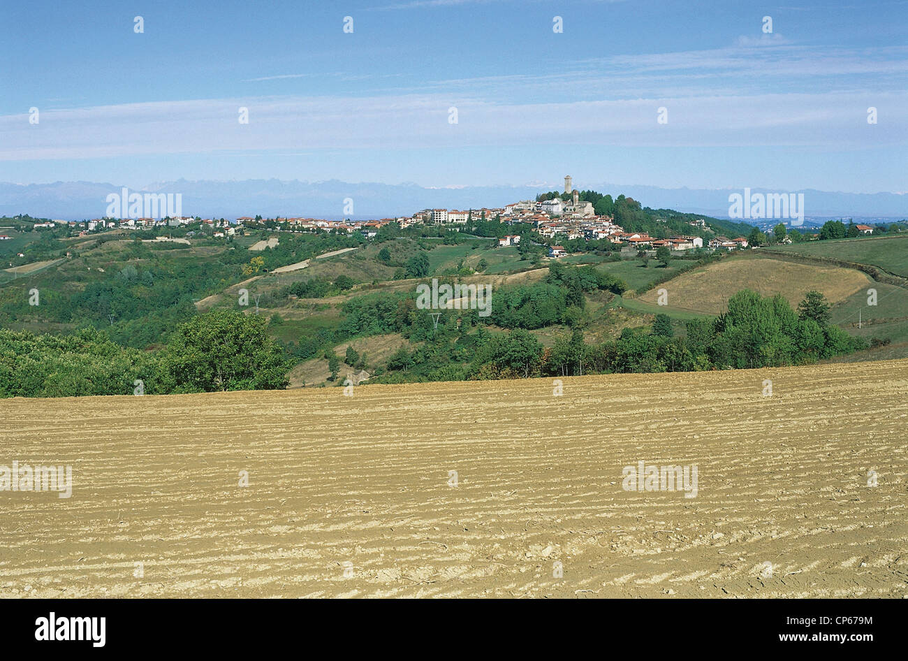 Piedmont - Alta Langa - Murazzano (Cn). Stock Photo