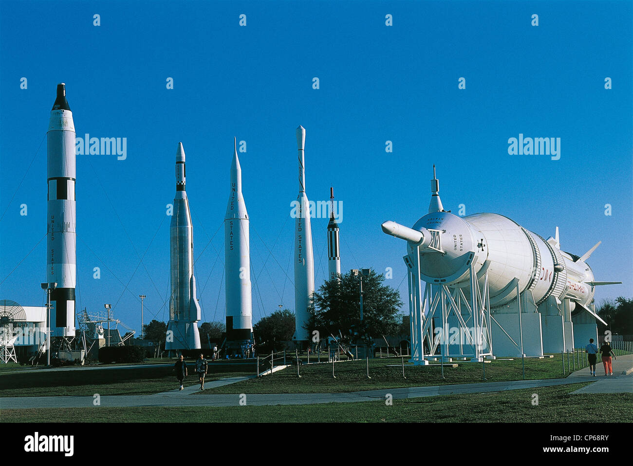 United States Of America Florida East Coast Cape Canaveral Kennedy Space Center Stock Photo