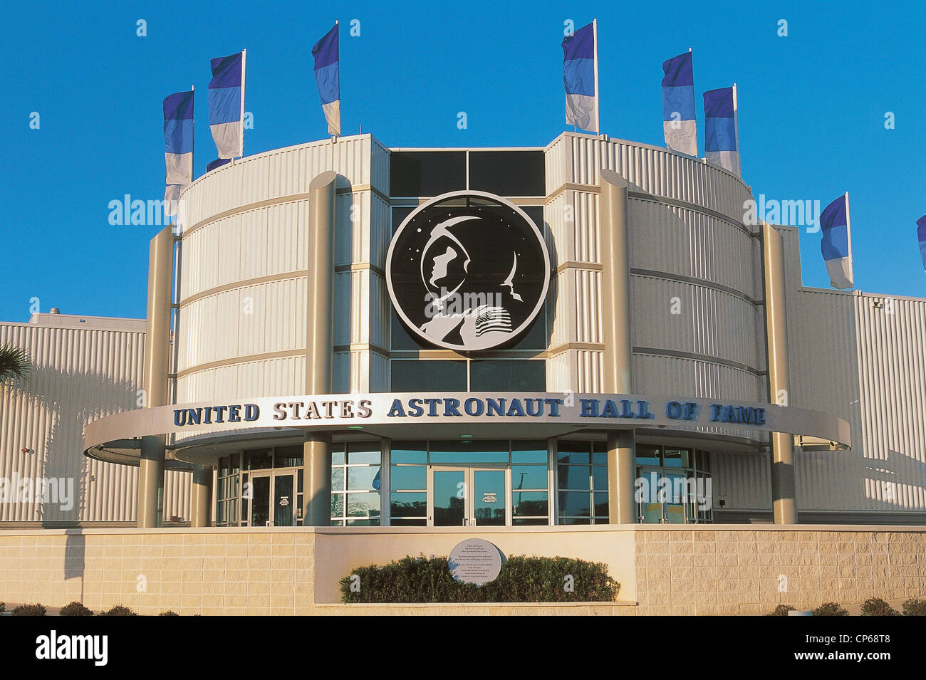 USA - Florida - Cape Canaveral, Kennedy Space Center. Hall of Fame. Stock Photo