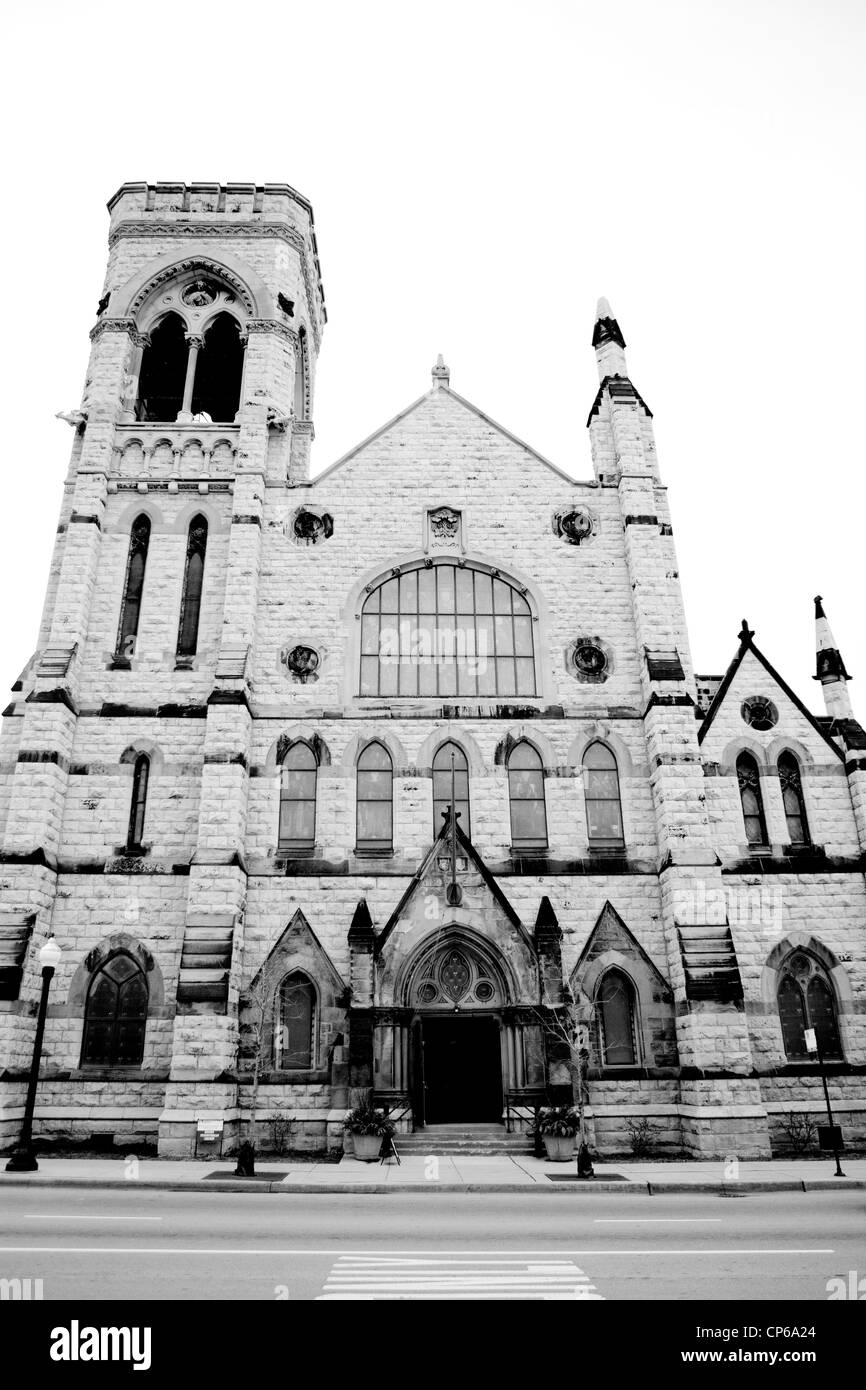CHICAGO SECOND PRESBYTERIAN CHURCH Stock Photo