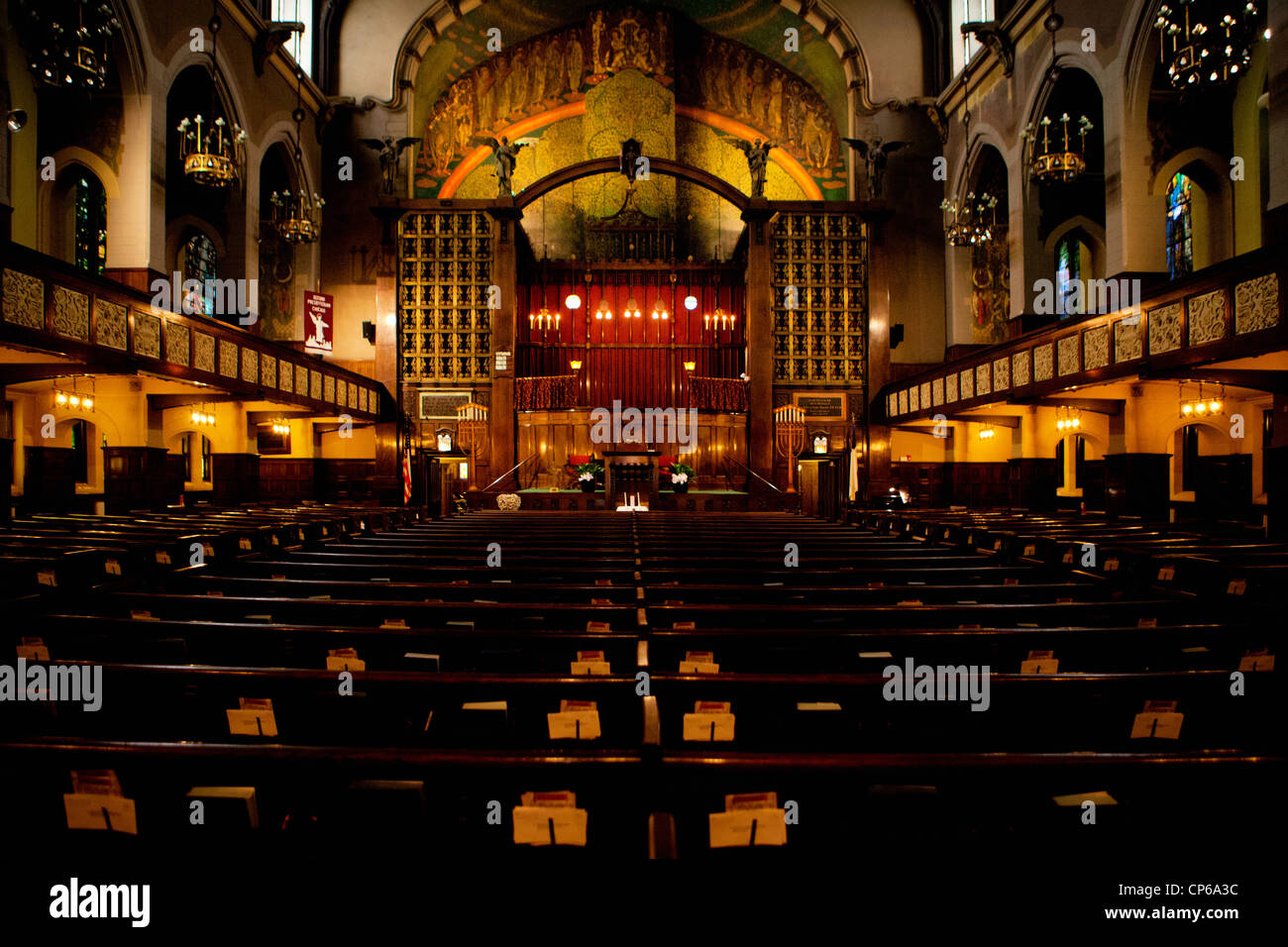 CHICAGO SECOND PRESBYTERIAN CHURCH Stock Photo