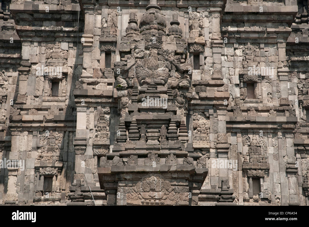 Stone carvings details in Prambanan Temple, Indonesia Stock Photo - Alamy