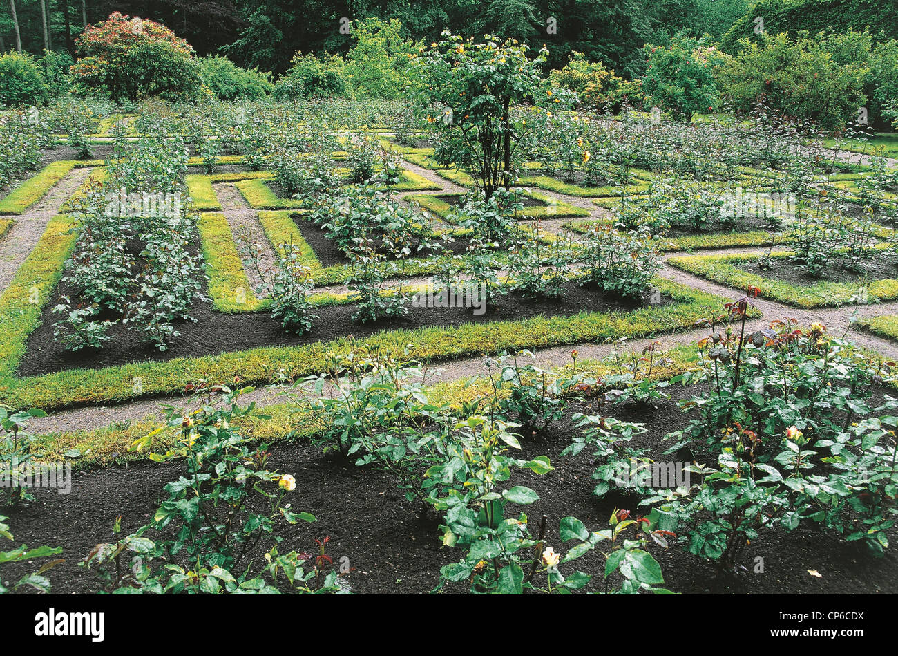 NORWAY Rosendal. THE GARDEN Stock Photo Alamy