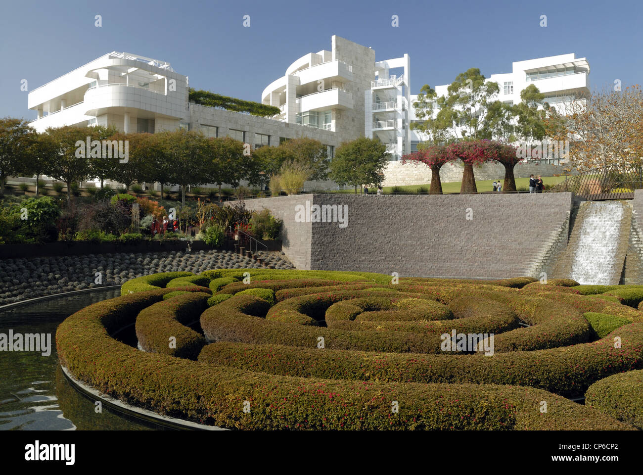 The Getty Museum, Los Angeles, California Stock Photo