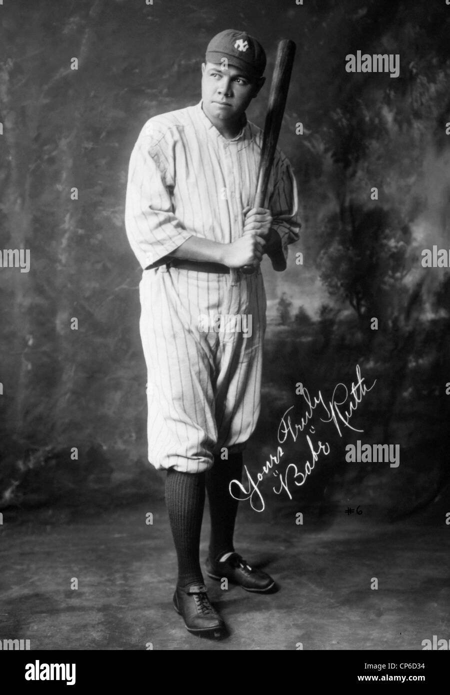 GEORGE HERMAN 'BABE'  RUTH (1895-1948) US baseball player Stock Photo