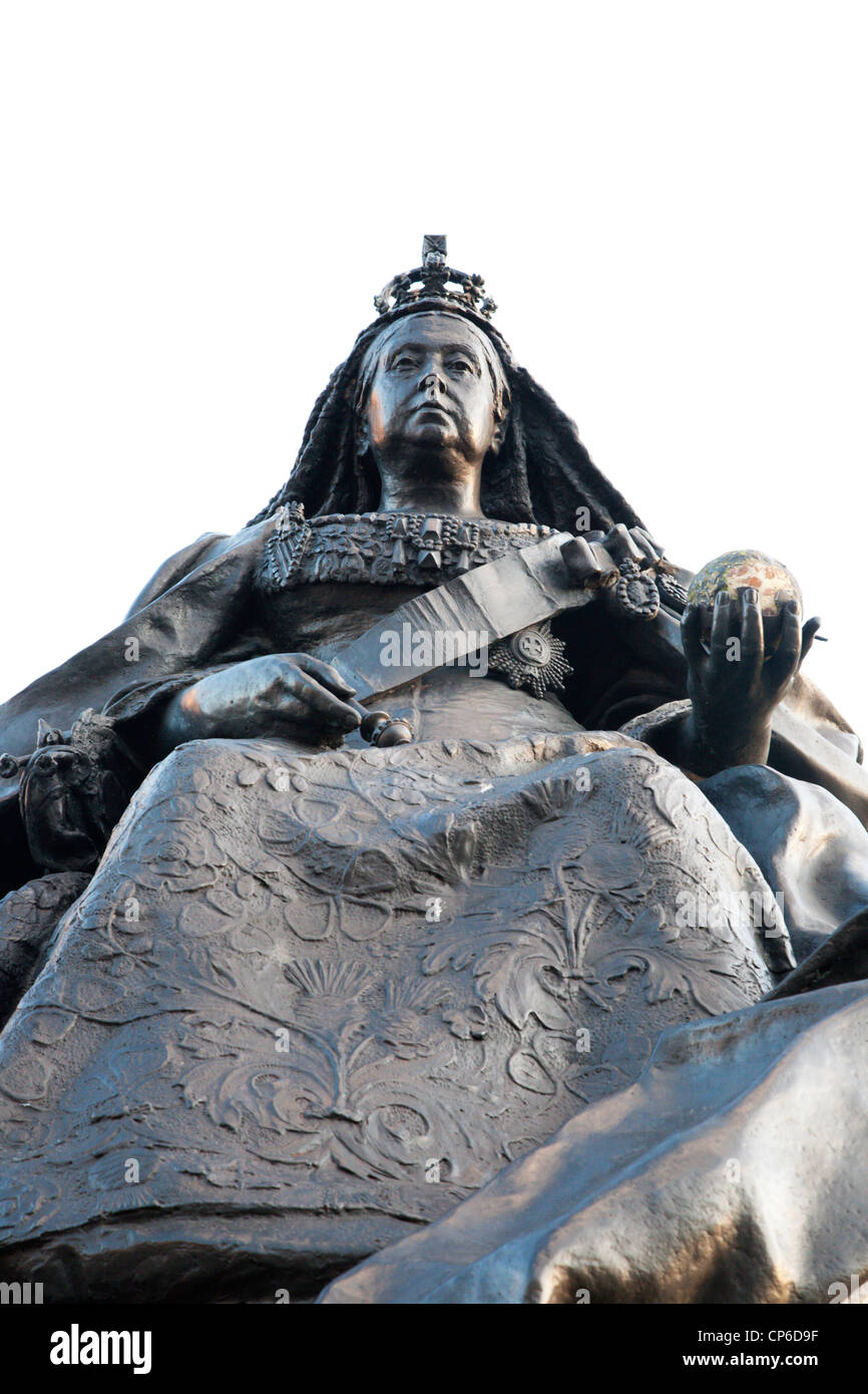 Queen Victoria Statue Albert Square Dundee Scotland Stock Photo Alamy