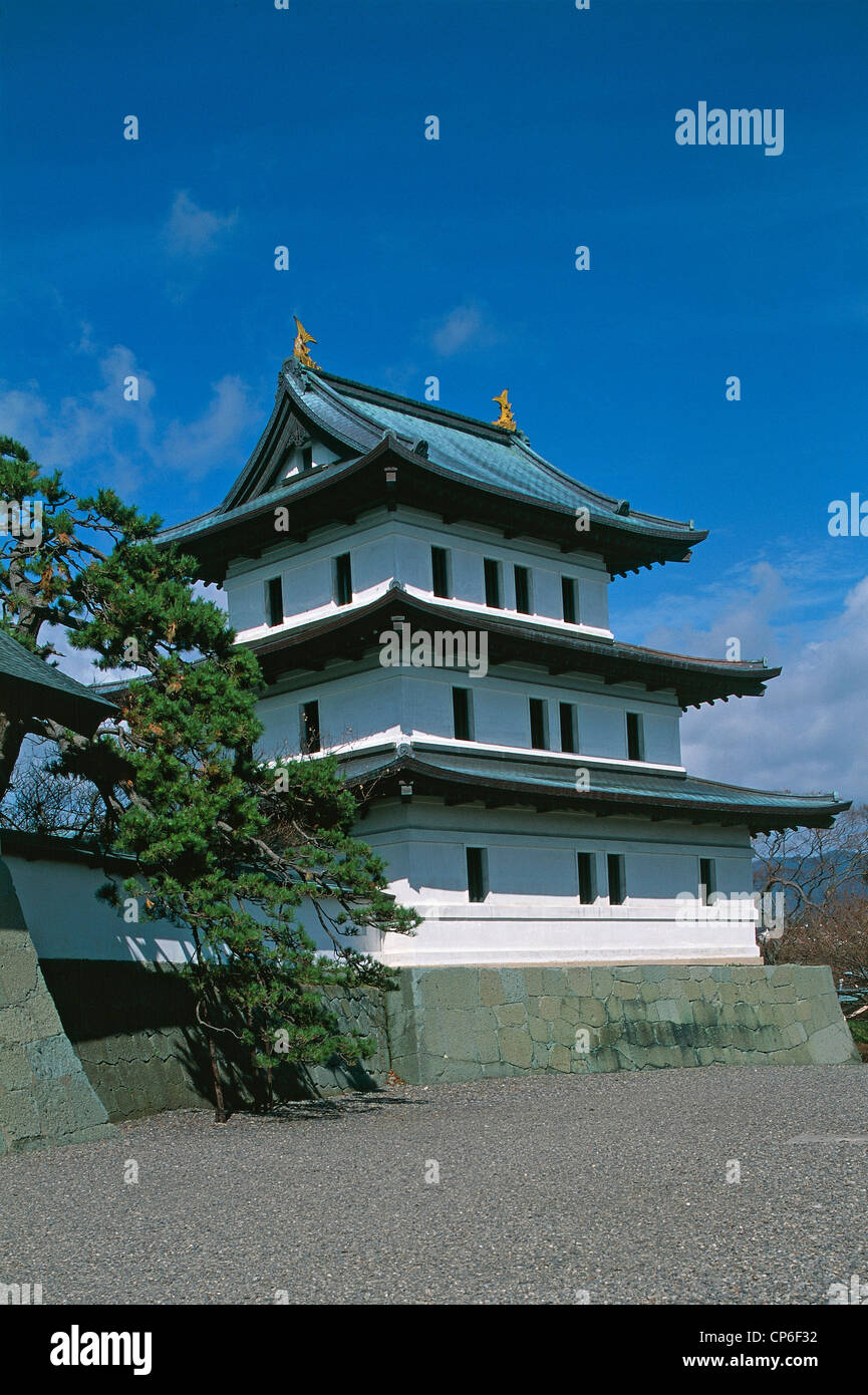 Japan Hokkaido. Matsumae, the Castle (Matsumaejo