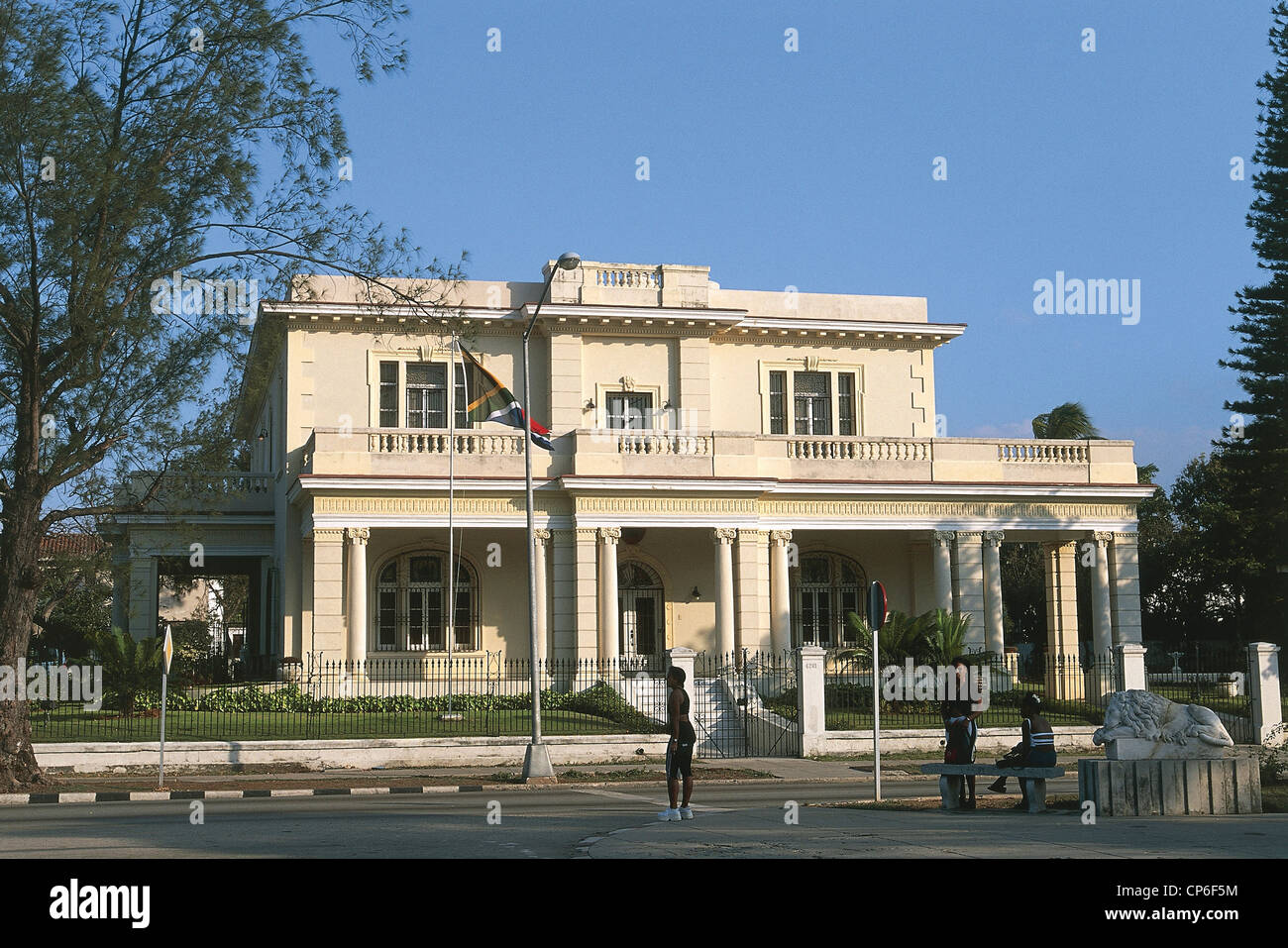 Cuba Havana (La Habana). Miramar district Stock Photo Alamy