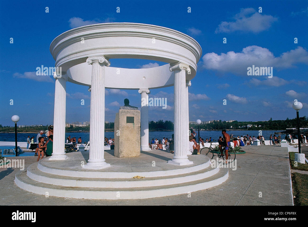 Cuba - Havana (La Habana) - Cojimar. The monument to Ernest Hemingway. Stock Photo