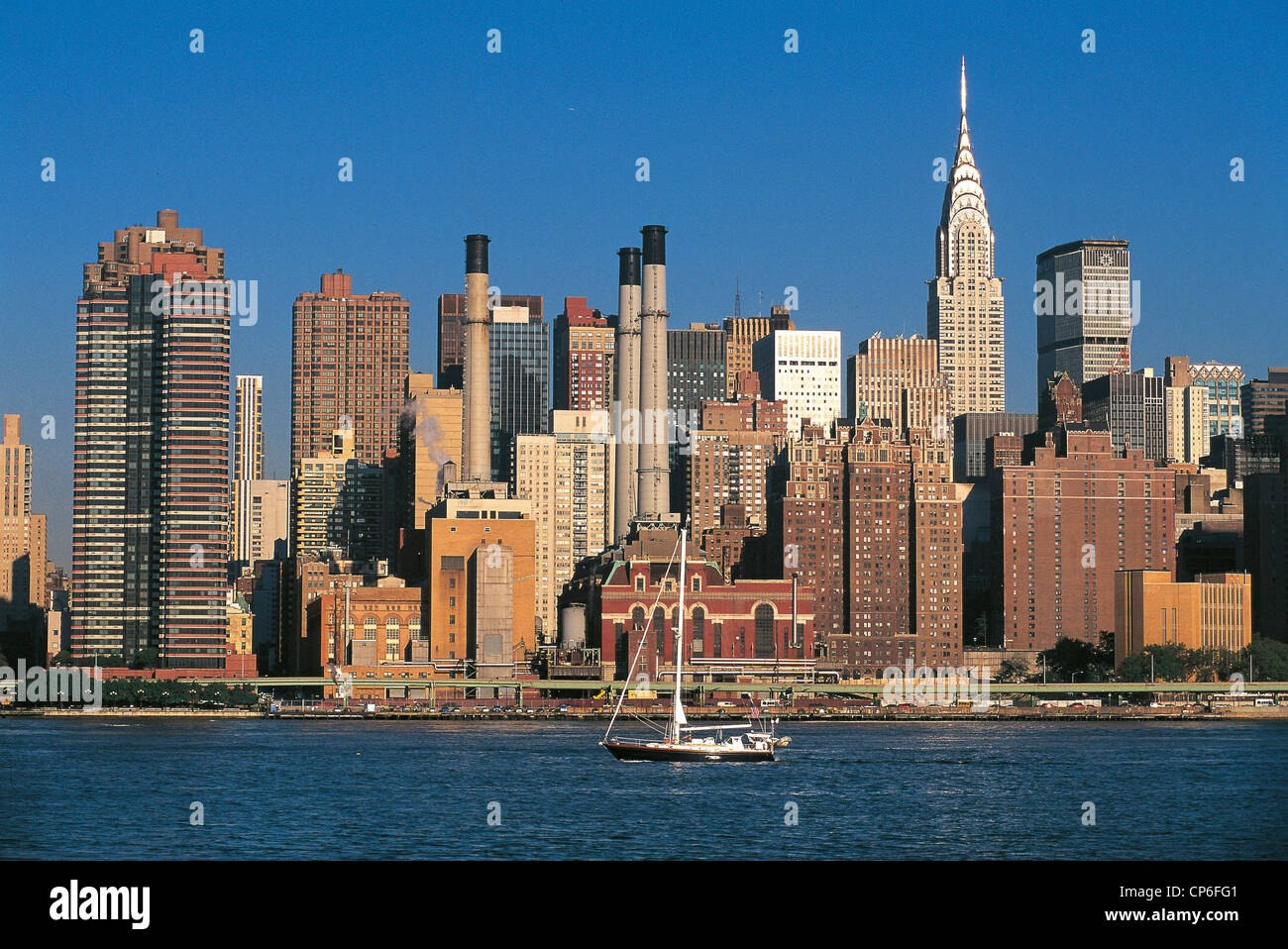 United States of America New York, Queens Midtown. On the right is