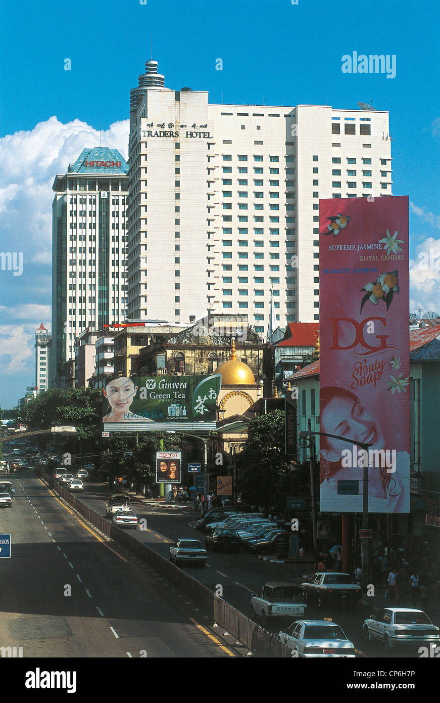 Myanmar (Burma) - Yangon (Rangoon), Traders Hotel Stock Photo - Alamy