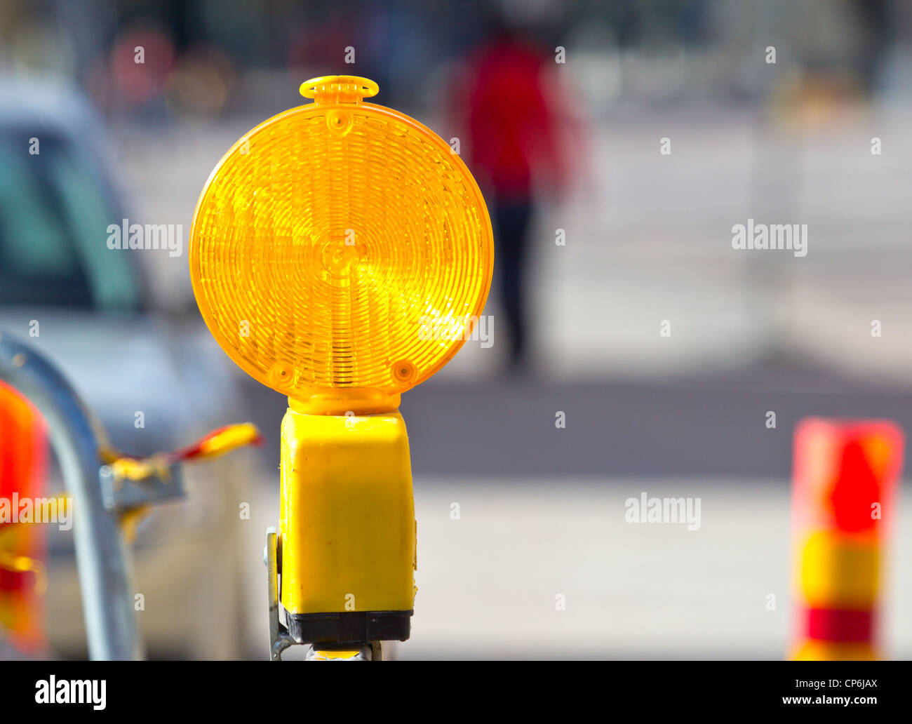 Flashing Light Warning Stock Photos & Flashing Light Warning Stock
