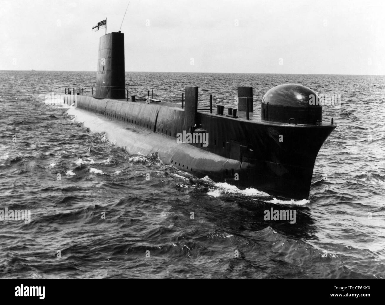 Oberon Class Submarine, 1960s. HMS Oracle. Cold War Stock Photo